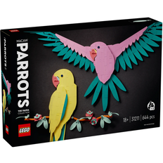 Vögel Lego Lego Art The Fauna Collection Macaw Parrots 31211