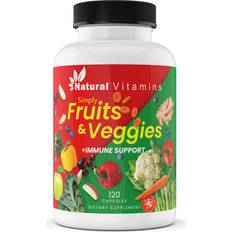 Fruits And Veggies Supplement Capsules 120 pcs