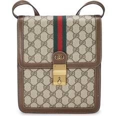 Gucci Women Messenger Bags Gucci Gucci Original GG Supreme Canvas Web Messenger