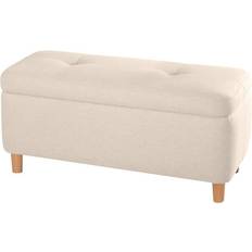 Rocio Beige Oppbevaringsbenk 100x45cm