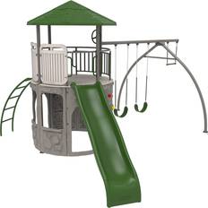 Playground Lifetime Adventure Tower Playset Swing Set
