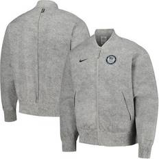 Sports Fan Apparel Nike USA Gray 2024 Summer Olympics Media Day Look Full-Zip Jacket