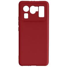 Handyfutterale Avizar Souple Series Xiaomi Mi 11 Ultra Smartphone Hülle, Rot