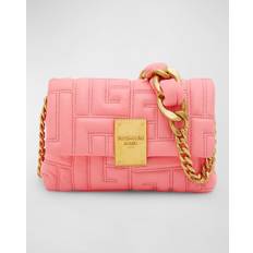 Dame Konvoluttvesker Balmain 1945 Mini Quilted Leather Clutch Bag