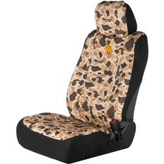 Car Upholstery Browning Universal Front and Bench Seat Covers, Dirt SUV Seat Duck Camo, Low