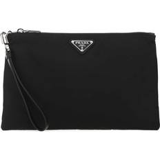 Prada Clutches Prada Black Re-Nylon Clutch Black