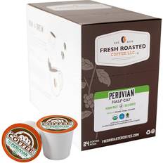 Fresh Roasted Coffee Peruvian Water-Processed Half Caf Classic Pods 24