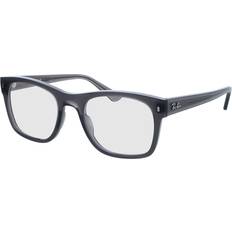 Rectangular - Women Glasses Ray-Ban Unisex s wayfarer,wayfarer Dark Gray Plastic Prescription Eyebuydirect s RB7228