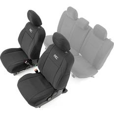 Rough Country Front Neoprene Seat Covers for 2016-2023 Toyota Tacoma