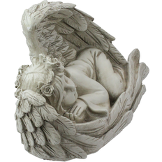 Northlight 16" Sleeping Heavenly Angel Outdoor Garden Statue