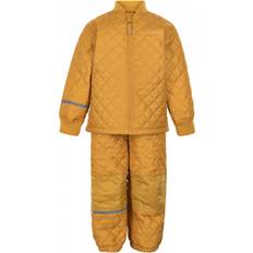 Girls Winter Sets Children's Clothing CeLaVi Basic Thermo Set - Mineral Yellow (3555-372)