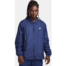 Nike Cotton Outerwear Nike Men's Club Coaches Jacket, Medium, Midnight Navy