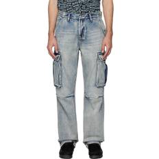 Ksubi Pants Ksubi Blue Riot Punk Cargo Pants WAIST