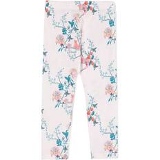 Roberto Cavalli Floral-Print Cotton Leggings - Baby Pink