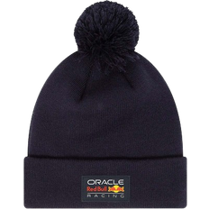 New Era Accessoires New Era Red Bull Essential Bobble Knit Beanie Hat - Blue