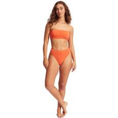 Weiß Bikinis Seafolly Damen Bikinihose orange mandarine