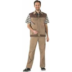 Arbeitswesten Planam Arbeitsweste Highline khaki/braun/zink