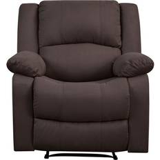 Reclining Chairs Armchairs Pierce Manual Recliner Chocolate