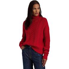 Red cable knit sweater • Compare & see prices now »