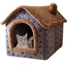 Cats - Dog Beds, Dog Blankets & Cooling Mats Pets Cat Bed and Small Dog Bed, Self-Warming Cat Tent Cave