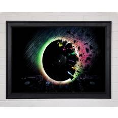 Single Picture Matte Black Bild 84.1x118.9cm