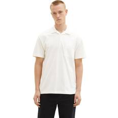 Herren - Wolle Poloshirts Tom Tailor Poloshirt Beige Regular Fit für Herren