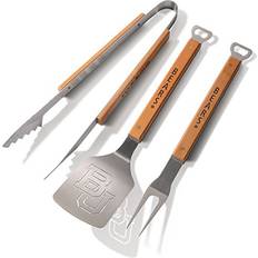 BBQ Tools YouTheFan NCAA Baylor Bears 3PC BBQ Heavy Duty Stainless Steel Grilling Tools