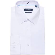 Tops Nautica Men's Slim Fit Supershirt Dress Shirt White White