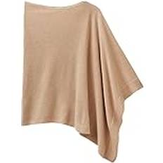 Beige - Damen Capes & Ponchos United Colors of Benetton Cashmere Blend Poncho, Beige, Women