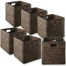 Baskets on sale Casafield 12 12 Water Hyacinth Storage