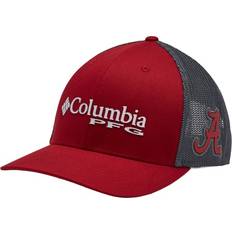 Red Accessories Columbia CLG PFG Mesh Snap Back Ball Cap- Red O/S