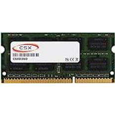 CSX 4GB DDR3-1333MHz PC3-10600 2Rx8 256Mx8 16Chip 204pin CL9 1.5V SODIMM Arbeitsspeicher