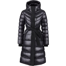 Black Coats Mackage Coralia Down Coat - Black
