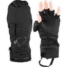 Heat Experience Heated Pullover Mittens - Black