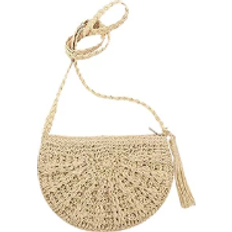 Spring Park Beach Crossbody Shoulder Bag - Beige