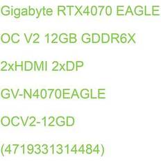 Grafikkort Gigabyte GeForce RTX 4070 EAGLE OC V2 12G GV-N4070EAGLE OCV2-12GD