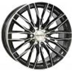 18" - 5/120 Bilfelger Monaco WHEELS GP2 black gloss polished 8.0Jx18 5x120 ET35