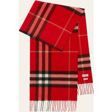 Red - Unisex Scarfs Burberry Classic Check Cashmere Scarf