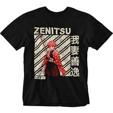 Cotton - Unisex Dresses Zontyss T-Shirt and Sweatshirt 3D Printed Unisex Anime Short Sleeved T-Shirt and Long Sleeve Hoodie for Men Women Zenitsu, Small