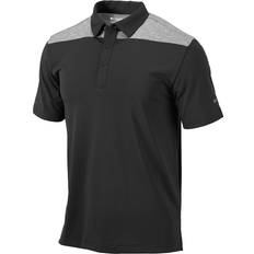 Polo Shirts Columbia Omni-Wick Utility Short Sleeve Polo, Dark Grey, Golf Short Sleeve Top