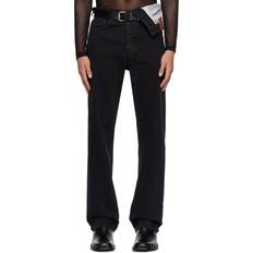 Silk Jeans Y/Project Black Asymmetric Jeans WAIST