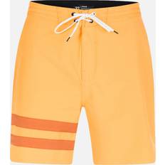 White - Women Swimming Trunks Hurley Hurley Phantom Block Party Renegade Boardshorts Nectarine Men's Swimwear Orange