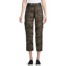 White Mark Women's Camo Harem Pants 