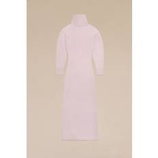 Cotton - Unisex Dresses Ami Paris Wool Cashmere Dress Pink for Women