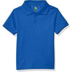 Tops Classroom School Uniforms Kids' Polo Shirt, Royal Blue, 2T