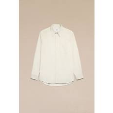 Unisex - White Outerwear Ami Paris Off-White Oversize Shirt