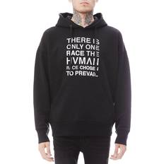 Velvet Sweaters HVMAN Men's Human Race Graphic Hoodie Black