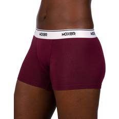  Wirarpa Womens Cotton Boxer Briefs Underwear Boy Shorts 3  Inseam Purple Green Yellow Red XX-Large