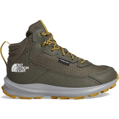 Climbing Shoes Children's Shoes The North Face Kid's Fastpack Hiker Mid WP Hiking Boots - New Taupe Green/Mineral Gold