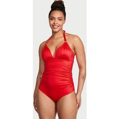 Victoria's Secret Red Swimwear Victoria's Secret Swim The Harlow Push-Up One-Piece Swimsuit, Red, Women's One-Pieces Victoria's Secret